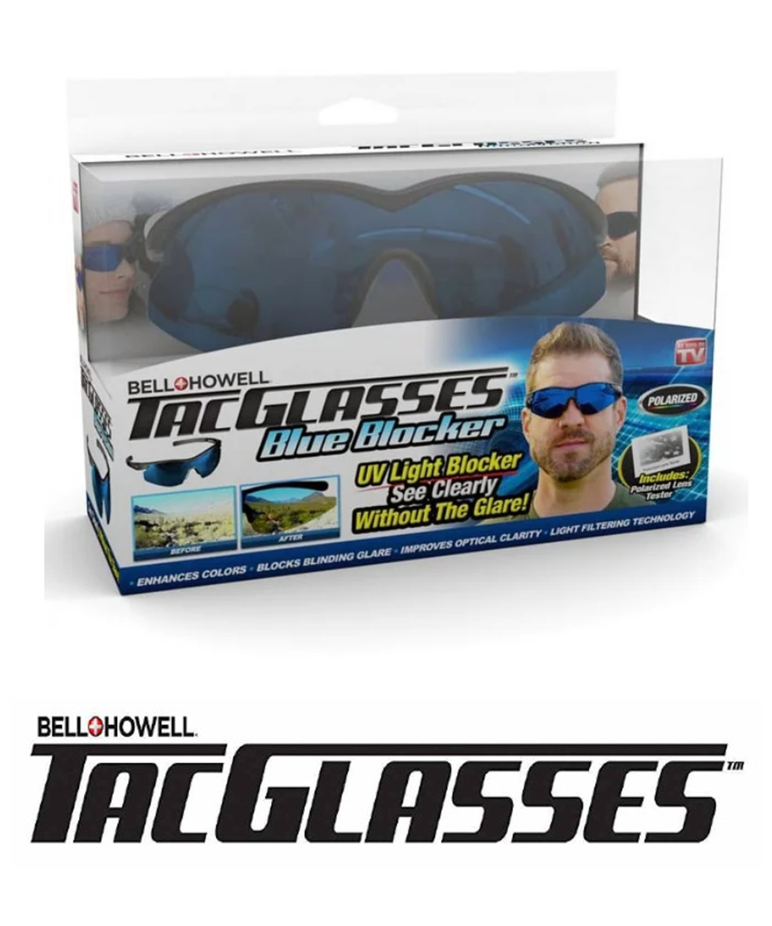 TacGlasses Blue